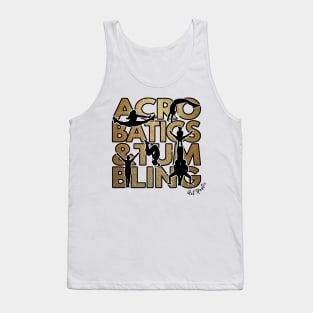 Acro & Tumbling - Gold Tank Top